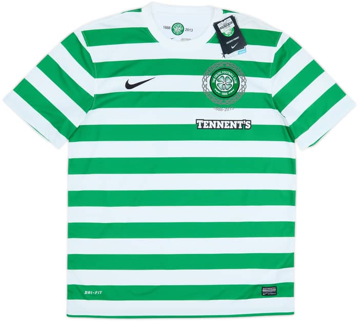 2012-13 Celtic '125th Anniversary' Home Shirt Brown #8 (L)