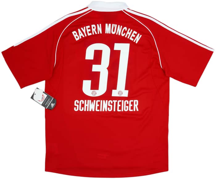 2005-06 Bayern Munich Home Shirt Schweinsteiger #31 (L)