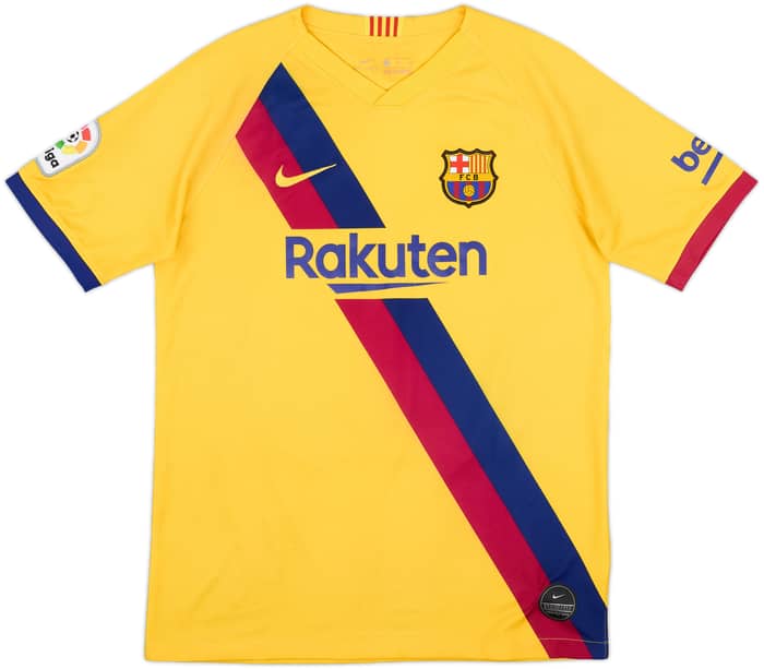 2019-20 Barcelona Away Shirt Messi #10 - 8/10 - (XL.Boys)