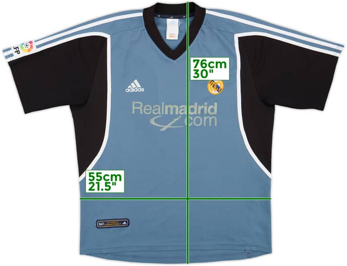 2001 Real Madrid Third Shirt - 4/10 - (M)