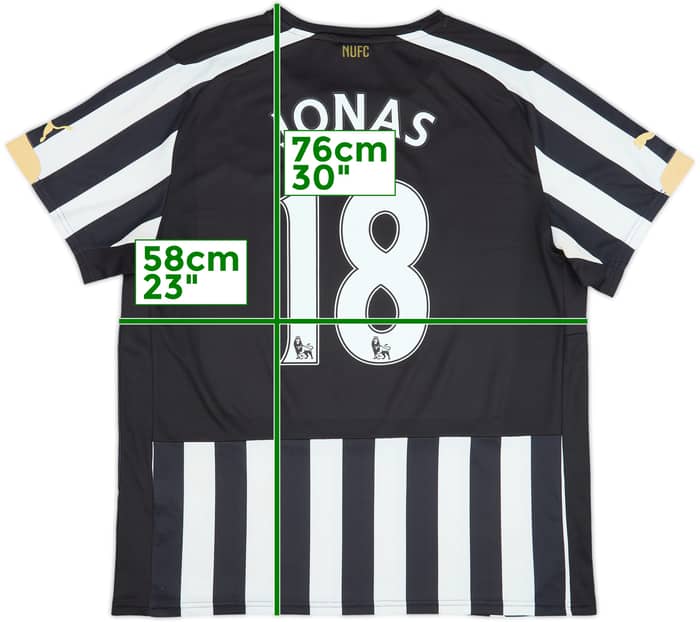 2014-15 Newcastle Home Shirt Jonas #18 - 6/10 - (L)