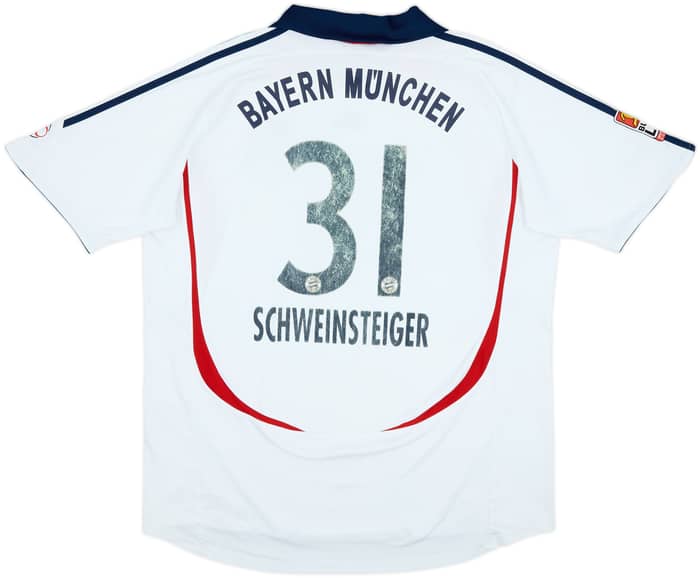 2006-07 Bayern Munich Away Shirt Schweinsteiger #31 - 5/10 - (XL)