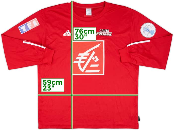 2005-06 Coupe De France L/S Shirt #8 - 8/10 - (XL)