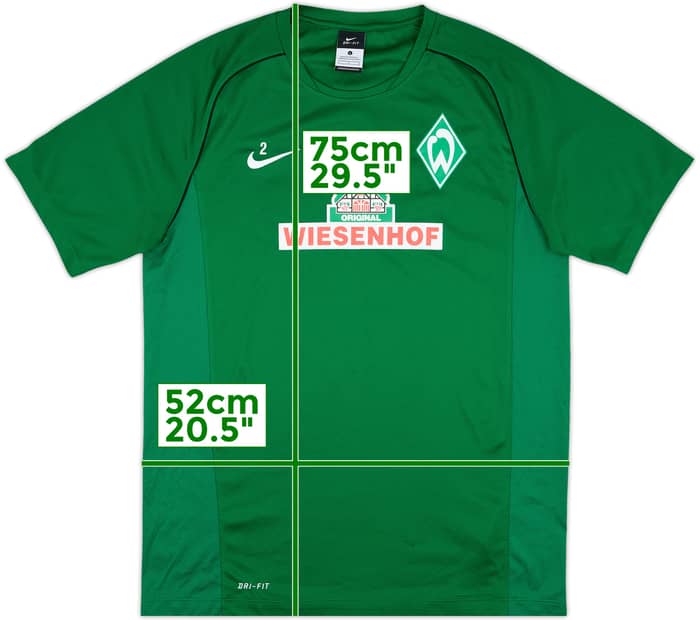 2015-16 Werder Bremen Player Issue Nike Training Shirt #2 - 6/10 - (L)