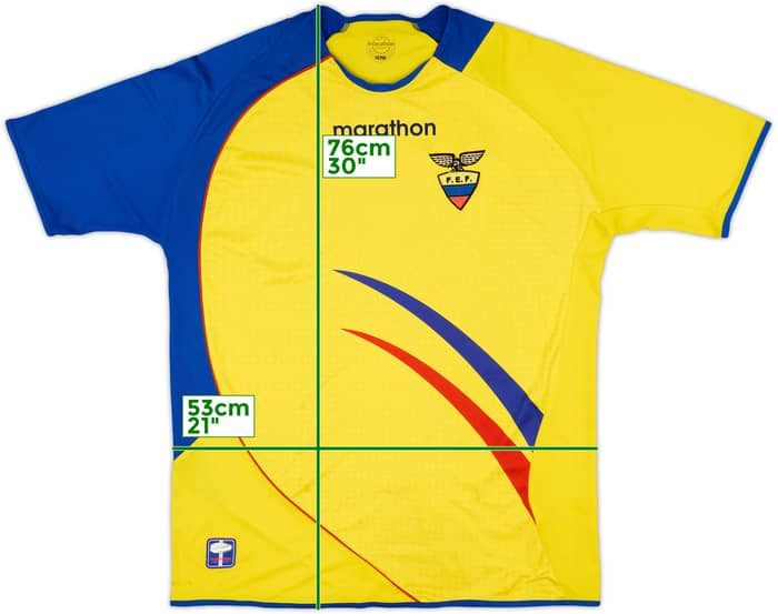 2006-07 Ecuador Home Shirt - 5/10 - (L)