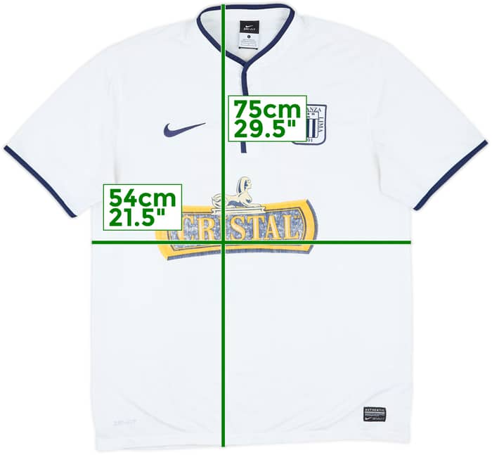 2014 Alianza Lima Away Shirt #12 - 5/10 - (L)