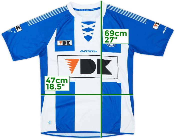 2014-15 KAA Gent Home Shirt - 8/10 - (S)
