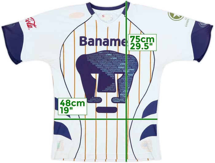 2007-08 UNAM Pumas Home Shirt - 5/10 - (S)