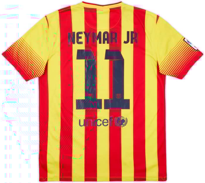 2013-15 Barcelona Away Shirt Neymar Jr #11 - 6/10 - (M)