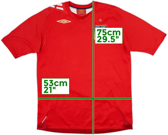 2006-08 England Away Shirt - 5/10 - (M)