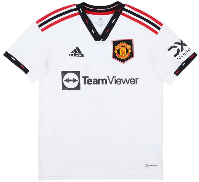 2022-23 Manchester United Away Shirt Rashford #10 - 4/10 - (L.Boys)