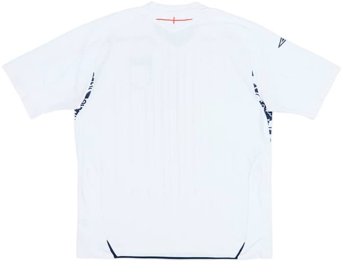 2007-09 England Home Shirt - 5/10 - (XL)