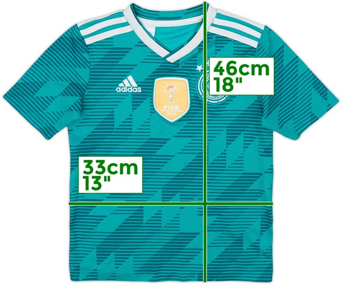 2018-19 Germany Away Shirt - 5/10 - (6-7 Years)