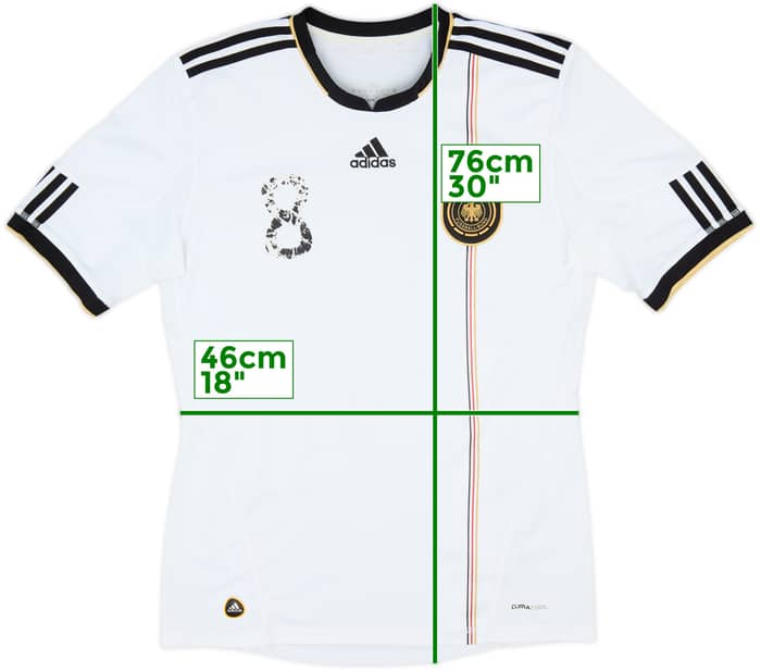 2010-11 Germany Home Shirt Ozil #8 - 4/10 - (M)