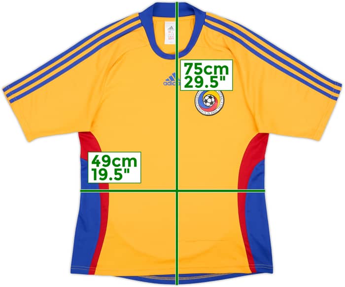 2008-09 Romania Basic Home Shirt - 6/10 - (XL.Boys)