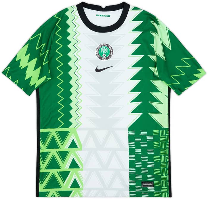 2020-21 Nigeria Home Shirt - 7/10 - (XL.Boys)