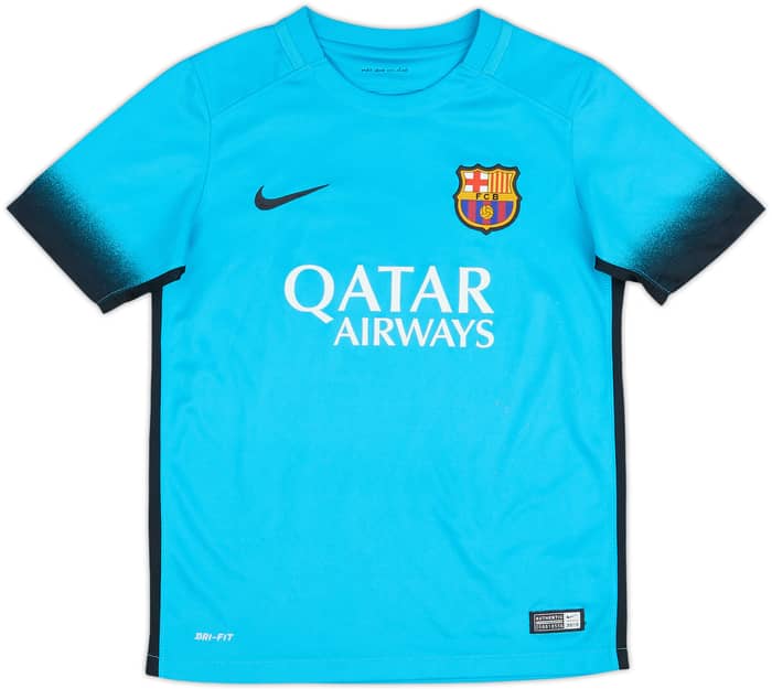 2015-16 Barcelona Third Shirt - 6/10 - (M.Boys)