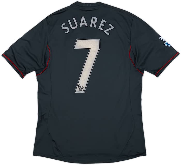 2011-12 Liverpool Away Shirt Suarez #7 - 6/10 - (M)