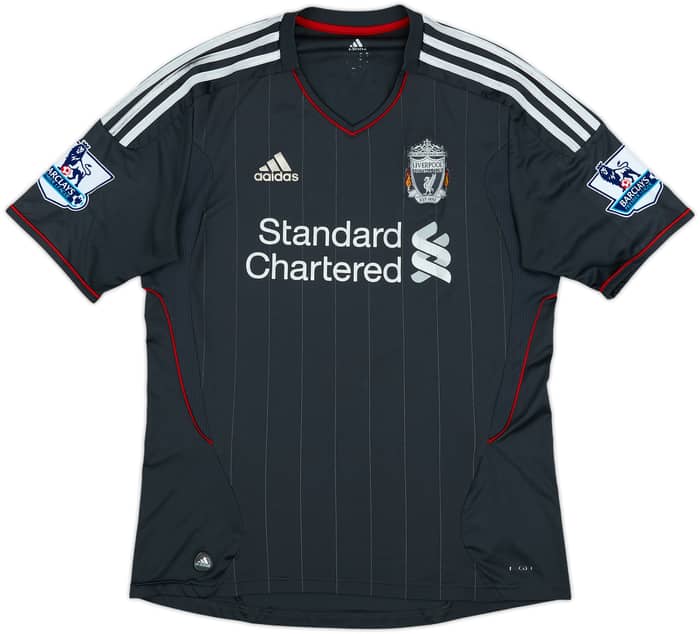 2011-12 Liverpool Away Shirt Suarez #7 - 6/10 - (M)