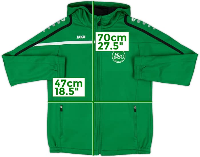 2015-16 St Gallen Jako Track Jacket - 8/10 - (L.Boys)