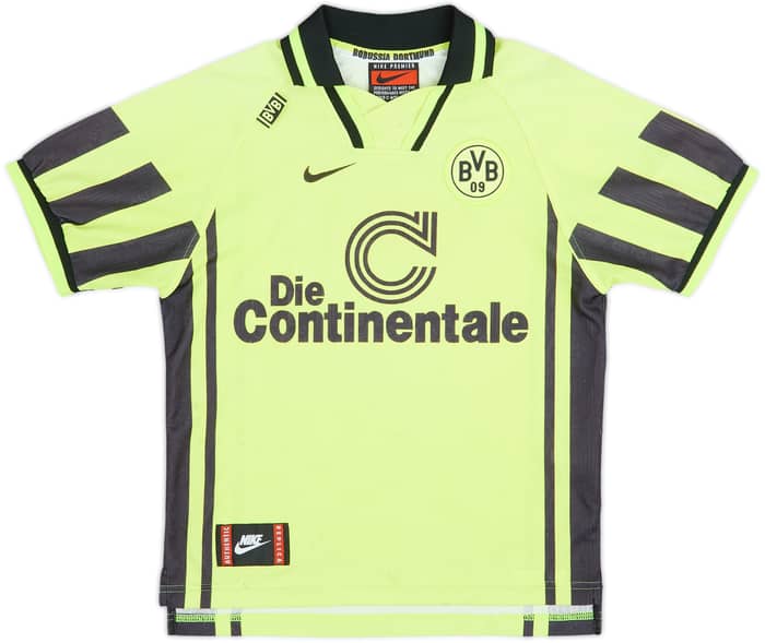1996-97 Borussia Dortmund Home Shirt - 5/10 - (M.Boys)