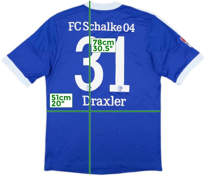 2012-14 Schalke Home Shirt Draxler #31 - 4/10 - (L)