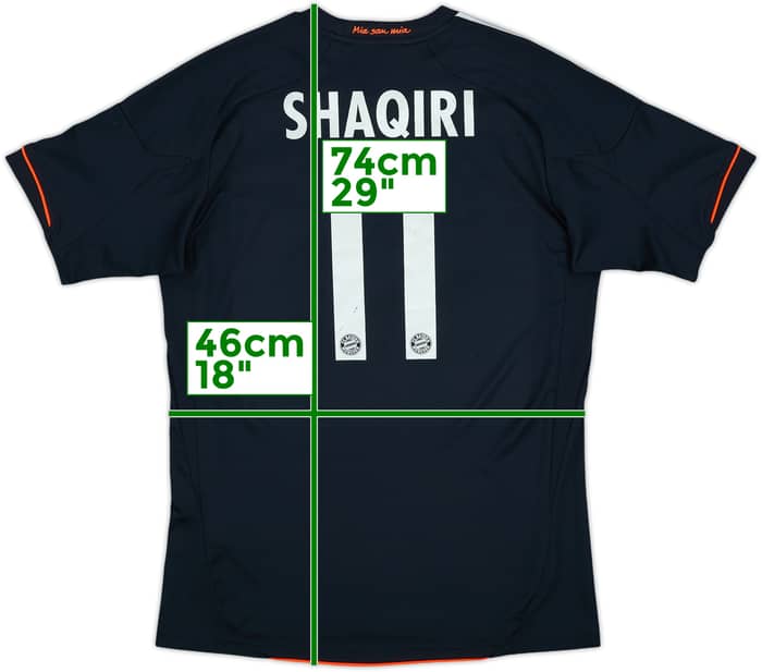 2012-13 Bayern Munich Third Shirt Shaqiri #11 - 7/10 - (XL.Boys)