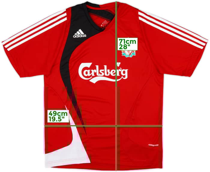 2009-10 Liverpool adidas Formotion Training Shirt - 6/10 - (L)