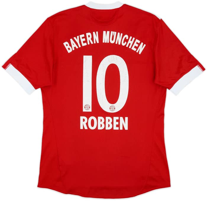 2009-10 Bayern Munich Home Shirt Robben #10 - 6/10 - (M)