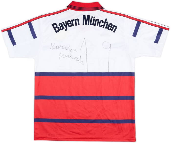 1998-00 Bayern Múnich Camiseta de visitante - 4/10 - (XL.Boys)