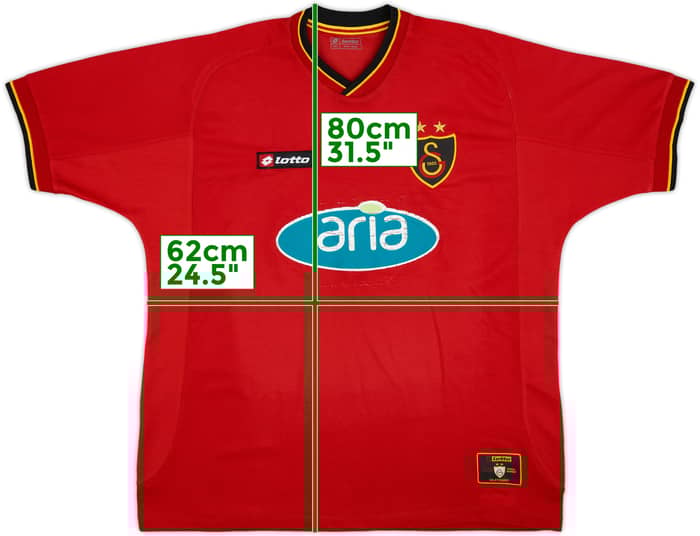 2001-02 Galatasaray Third Shirt - 6/10 - (XXL)