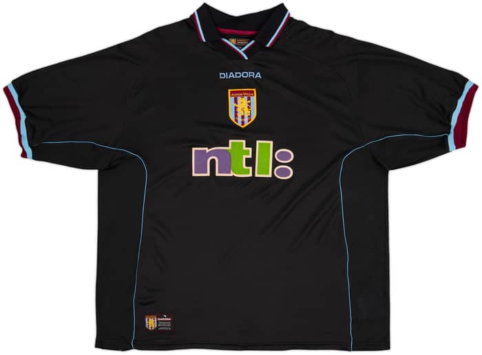 2000-01 Aston Villa Away Shirt Ehiogu #5 - 6/10 - (XL)