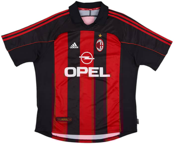 2000-02 AC Milan Home Shirt Shevchenko #7 - 6/10 - (XXL)