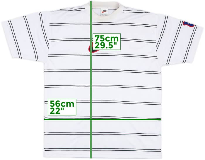 1997-99 Rangers Nike Training Shirt - 8/10 - (M)