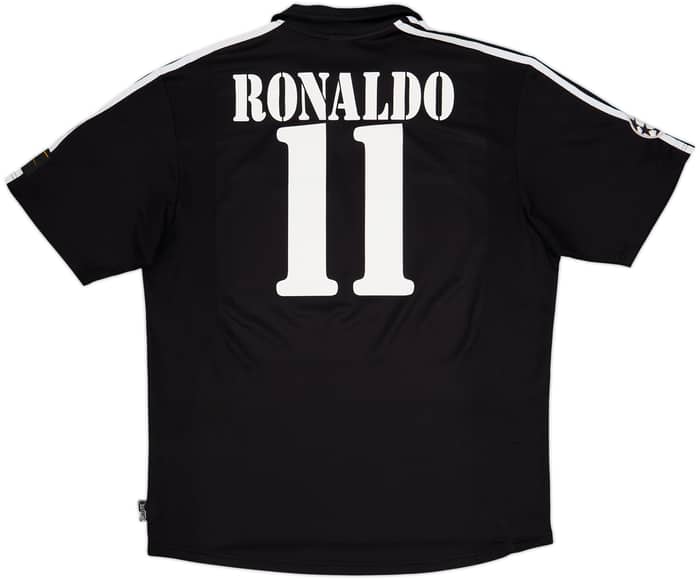 2001 Real Madrid Away Shirt Ronaldo #11 - 8/10 - (XL)