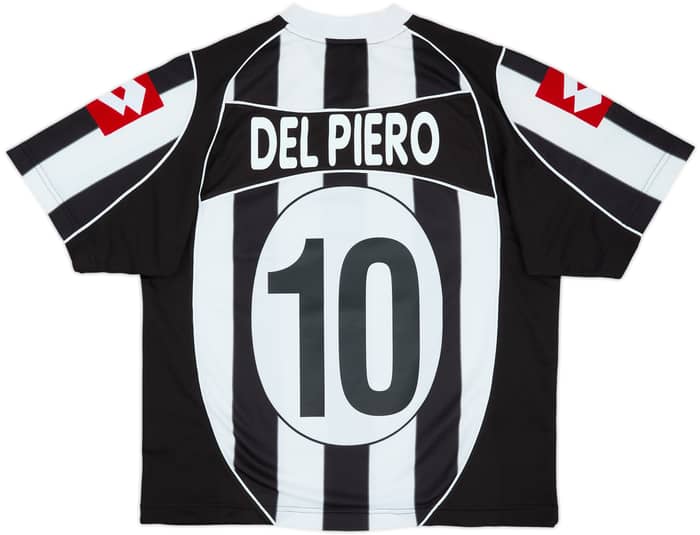 2002-03 Juventus Camiseta Local Del Piero #10 - 9/10 - (L)