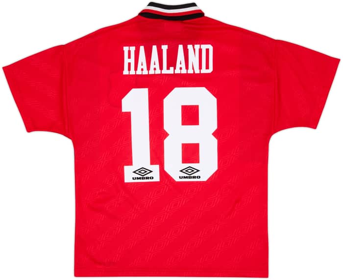 Camiseta de local del Nottingham Forest 1994-96 Haaland #18 - 8/10 - (M)