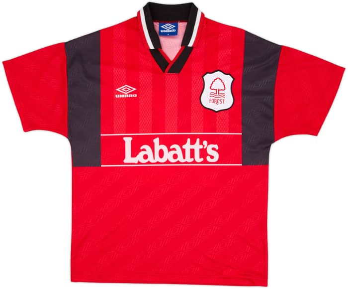 Camiseta de local del Nottingham Forest 1994-96 Haaland #18 - 8/10 - (M)
