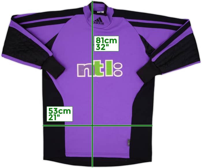 2001-02 Newcastle GK Shirt #1 - 5/10 - (S)