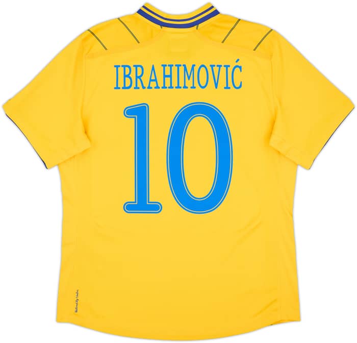 2012-13 Sweden Home Shirt Ibrahimovic #10 - 10/10 - (L)