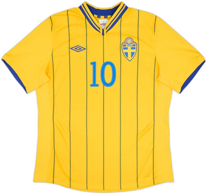 2012-13 Sweden Home Shirt Ibrahimovic #10 - 10/10 - (L)