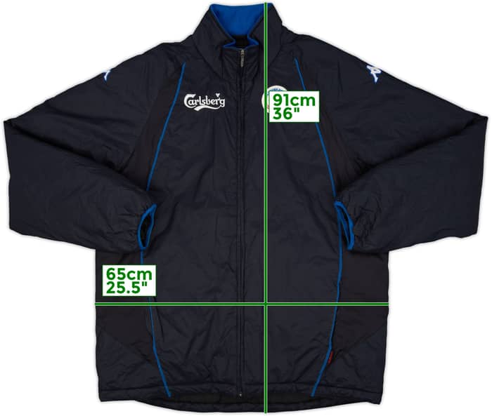 2005-06 FC Copenhagen Kappa Padded Bench Coat - 8/10 - (XXL)