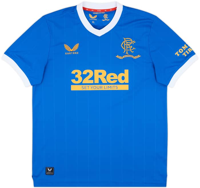 2021-22 Rangers Home Shirt - 10/10 - (XL)