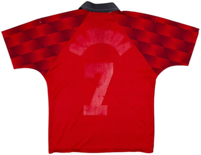 1996-98 Manchester United Home Shirt - 4/10 - (Y)