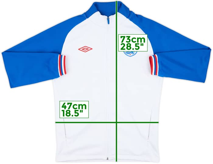 2010-11 England Umbro Track Jacket - 7/10 - (M)