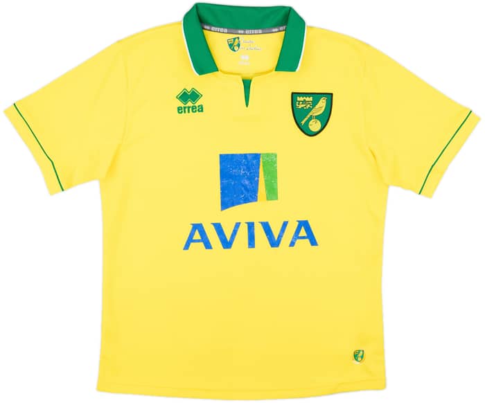 2012-13 Norwich Home Shirt - 6/10 - (S)