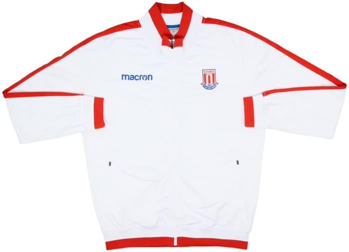 2017-18 Stoke City Macron Track Jacket - 6/10 - (3XL)