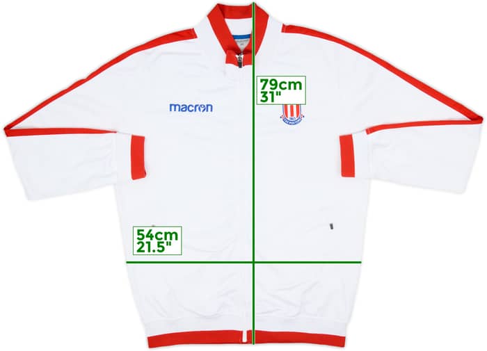 2017-18 Stoke City Macron Track Jacket - 6/10 - (3XL)