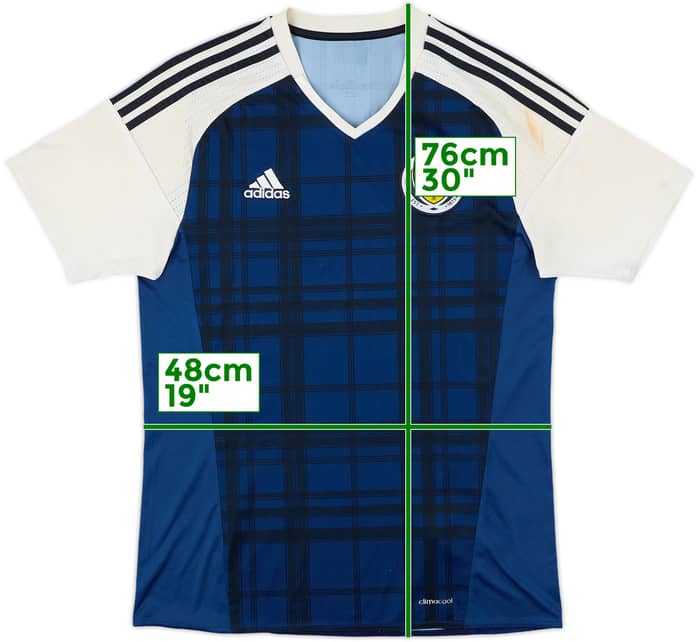 2015-17 Scotland Home Shirt - 5/10 - (M)