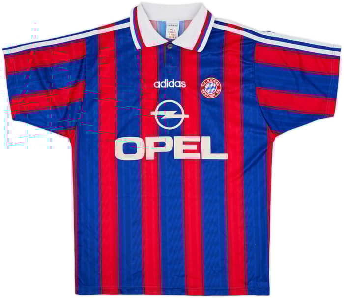 1995-97 Bayern Munich Home Shirt Klinsmann #18 - 8/10 - (S)